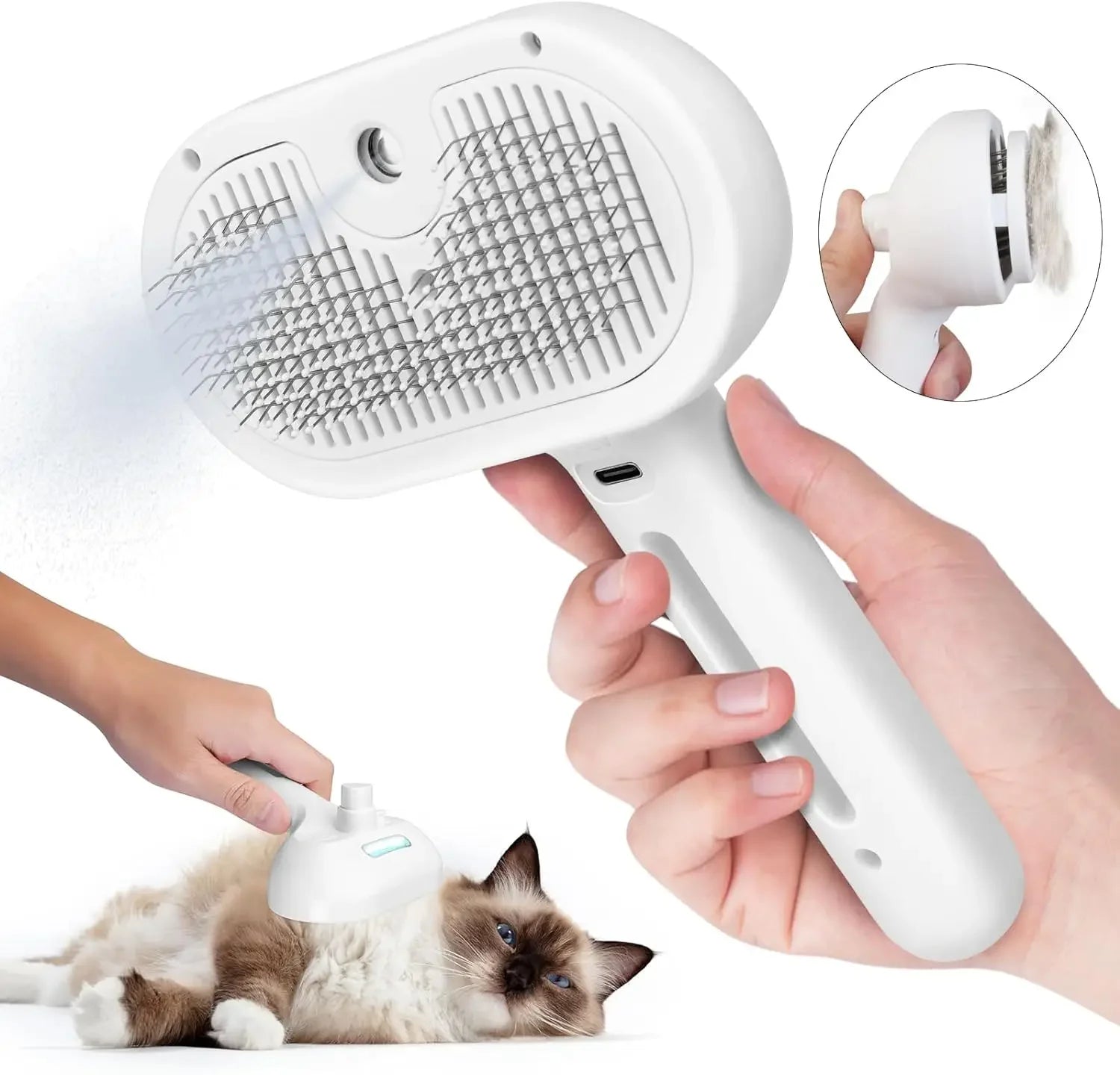 Pets Spray Hair Comb for Pet Hair Remover